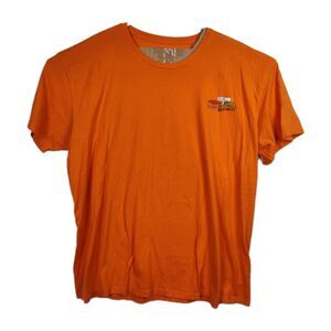 Jimmy Buffet's Margaritaville Key West T-Shirt Men's 3X Orange Graphic Print